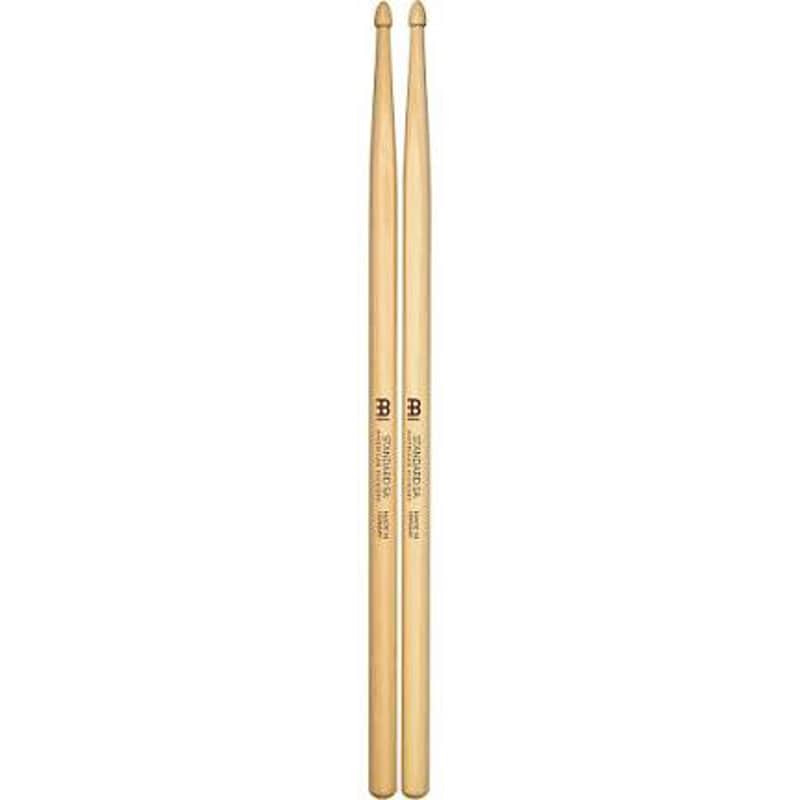 Meinl Standard 5A Acorn Wood Tip Drumsticks Hickory Wood Tip - SB101 image 1