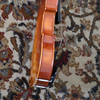 Vintage Full Sized Violin with Case and Bow 1970's image 5
