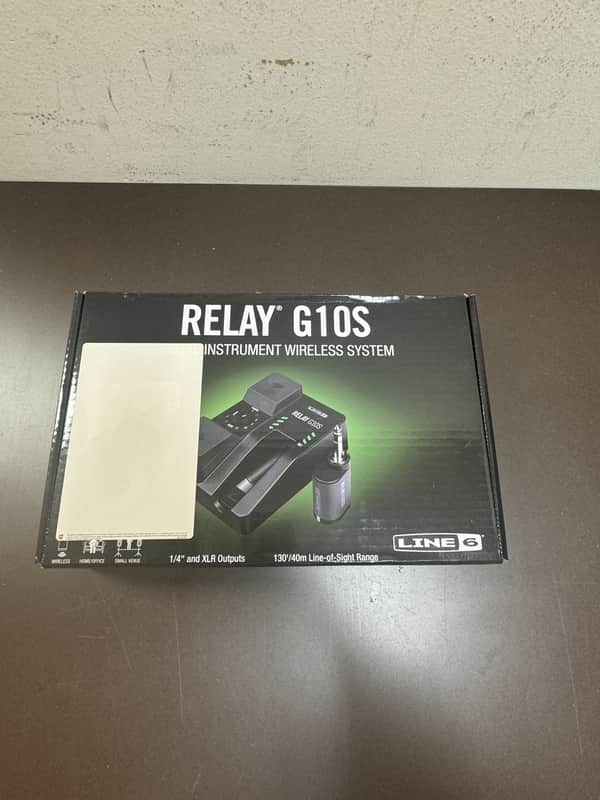 Line 6 Relay G10S Wireless Guitar System - Cable Free Tone, 8 Hour Battery image 1
