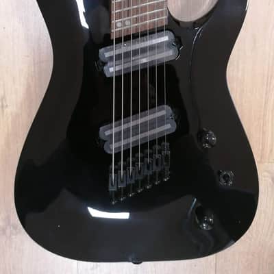 Jackson X Series DKAF7 MS Dinky Archtop with Laurel Fretboard 2019 - Present - Gloss Black image 2