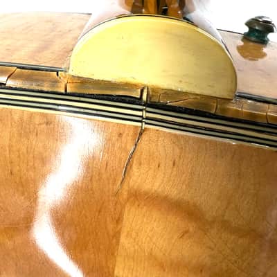 Epiphone 1939 Emperor Blonde Masterbilt Archtop image 8