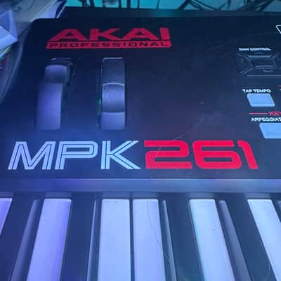 Akai MPK261 midi controller keyboard Ableton Live Black