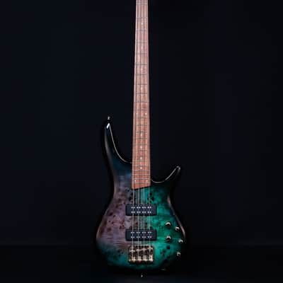Ibanez SR400EPBDX 4-String Bass, Tropical Seafloor Burst image 5