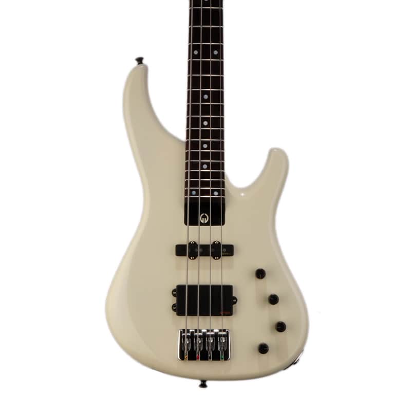 G. Gould Graphite Neck GGiMM4 - VJ Bass in High Gloss White - #1221 image 1