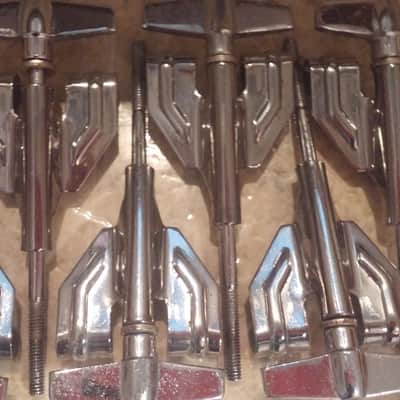 VINTAGE Tama IMPERIALSTAR Artstar Superstar Bass Drum Tension 8 T Rods 6 Claws 1st GENERATION image 5