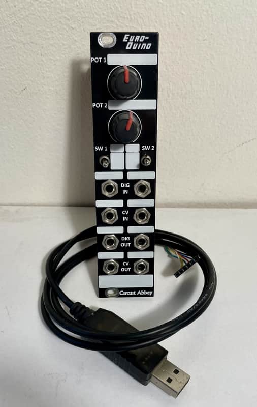 Circuit Abbey Euro-Duino - Arduino-based Eurorack Module + Programmer cable image 1