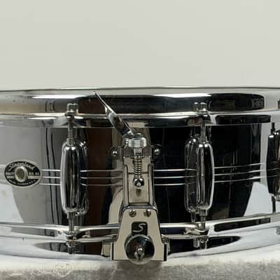 Slingerland 5x14 Super Sound King brass shell snare drum image 2