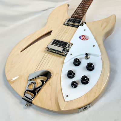 Rickenbacker 330 Maple Glo Semi-Hollow Guitar, w/HSC image 9