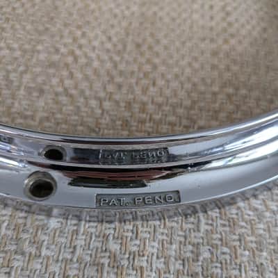 Ludwig Twin Channel Die Cast 10" Hoop 1970s image 5