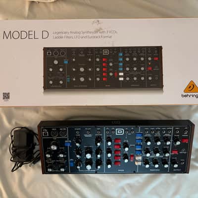 Behringer Model D Analog Synthesizer 2018 - Present - Black image 2