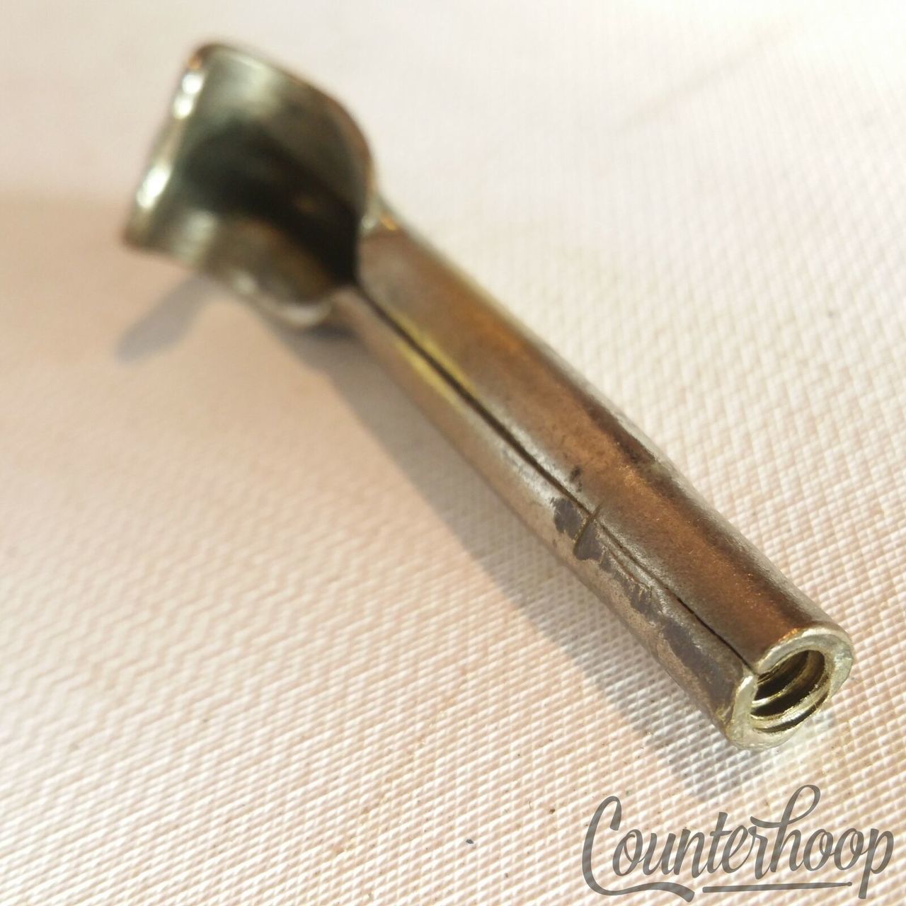 Leedy Snare/Tom Drum Single-Tension Rod Threaded Claw 5/32"Thin Nickel Vintage* — main photograph