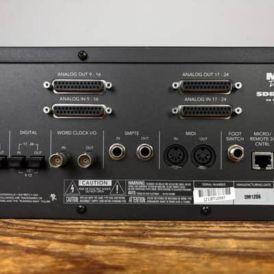 Mackie SDR24/96 24-Track 24-Bit Digital Audio Hard Disk Recorder image 10