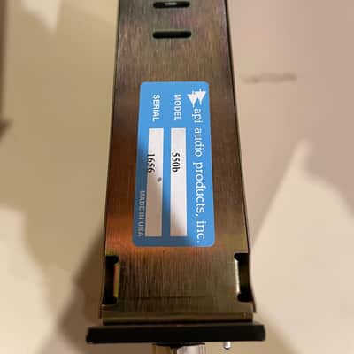 API 550B 500 Series 4-Band Equalizer Module 1990 - Present - Black image 2