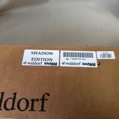Waldorf Blofeld Desktop Synthesizer SHADOW EDITION w/ box image 13