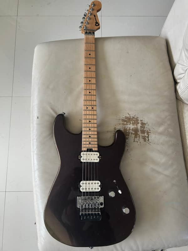 Charvel San Dimas 2022 - Purple/sparkle image 1