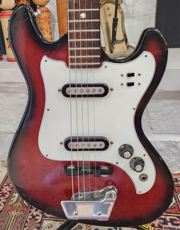 Pawnshop Teisco Melodier Telestar Offset Guitar 1962-65 Japan image 1