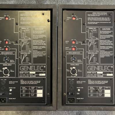 Genelec 1031A - concecutive pair 4496 & 4497 - year 1994 image 3