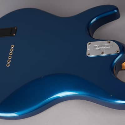 Ernie Ball Music Man USA Silhouette Special SSS Hardtail - 2000 - Blue Pearl image 13