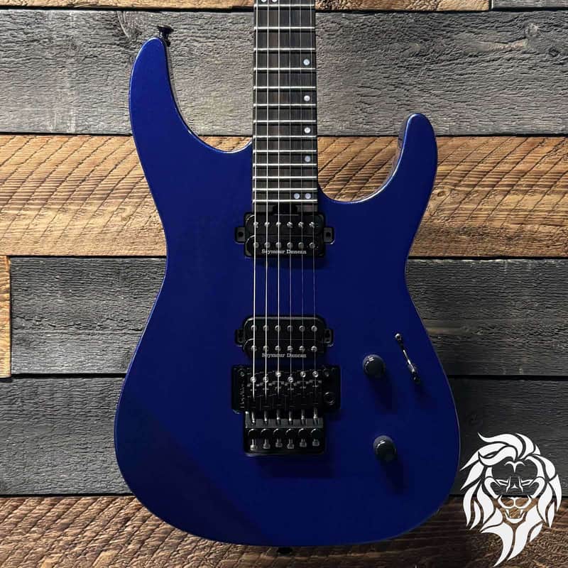 Jackson American Series Virtuoso Floyd Rose Trem Mystic Blue JAS2302164 image 1