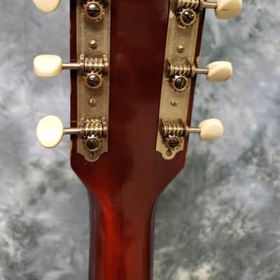Harmony H53 Rocket 1967 Sunburst with Super-hot DeArmond Gold Foil Pickup in fabulous shape • With Original Vintage Case! image 11