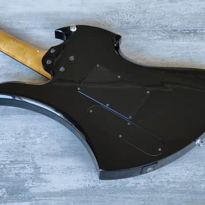 1992 BC Rich MG-851T Japanese Mockingbird w/Floyd Rose (Black) image 11
