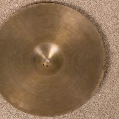 1960s Zildjian A 14" Thin Hi Hat Cymbal 812g image 5