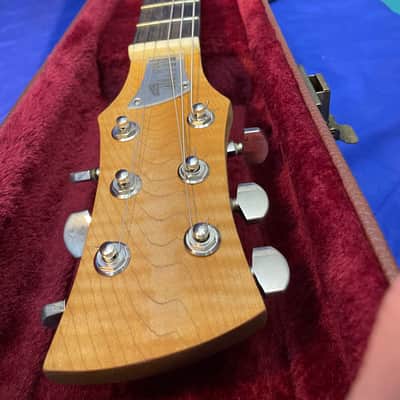 Maybury Guitars Custom Double Cut 2021 - Natural Spalted Birch image 7