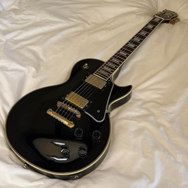 Vintage 1996 Epiphone (Gibson) Les Paul Custom - Ebony (Black