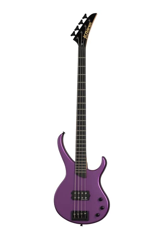 Kramer Disciple D-1 Bass in Thundercracker Purple Metallic image 1