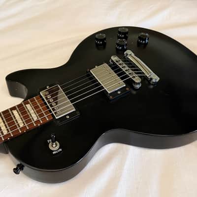 2012 Gibson Les Paul 60's Tribute - Ebony - Free Pro Setup image 6