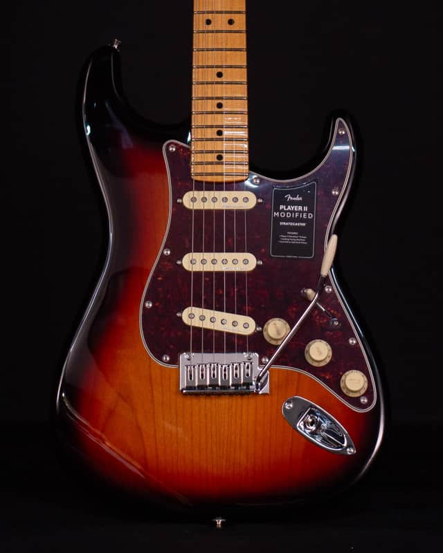 Fender Player II Modified Stratocaster, Maple FB, 3 Tone Sunburst image 1