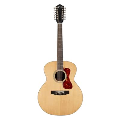 Guild F-2512E Deluxe Rosewood Archback 12-String A/E Guitar - Natural - B-Stock image 2