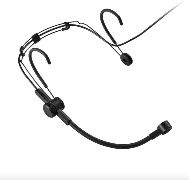 Shure SM39-TQG Cardioid Dynamic Headworn Microphone w/ TA4F Connector image 1