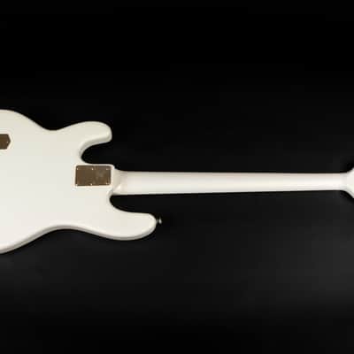 2012 Ernie Ball Music Man PDN Classic StingRay 4 - Gilded White | USA Limited Edition 1 / 200 Bass 4-String Matching Headstock & Neck Gold Hardware Active / Passive | OHSC image 10