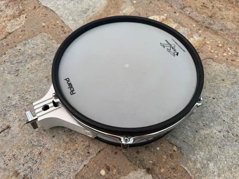 Roland Roland pd-120 Drum Mesh 12" Electronic Trigger Pad - Dual Trigger - white