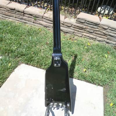 1985 Hondo Alien Headless Bass Guitar with Case image 5