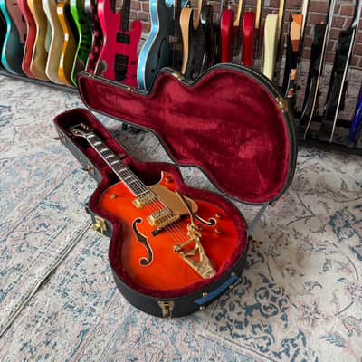 Used Gretsch 2001 6120N New Nashville Hollowbody - Roundup Orange image 9
