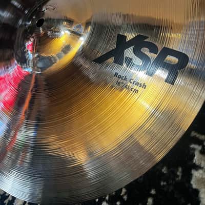 Sabian 16" XSR Rock Crash Cymbal - Brilliant image 2