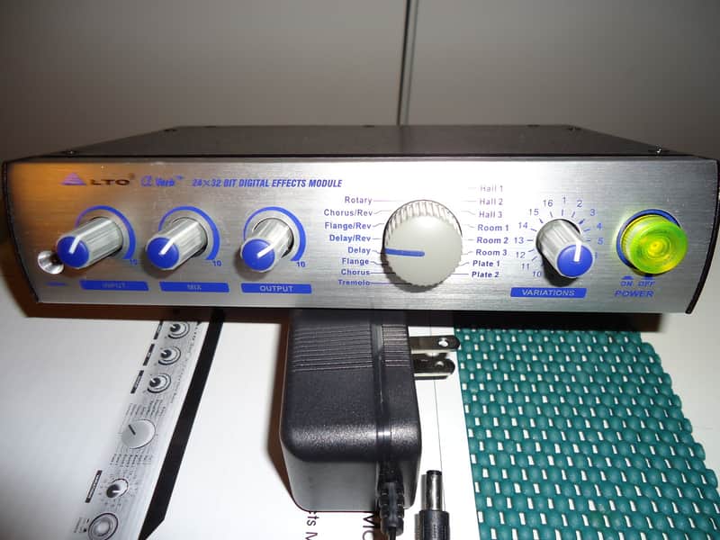 LTO A Verb 24x32 Bit Digital Effects Module 2012 Silver image 1