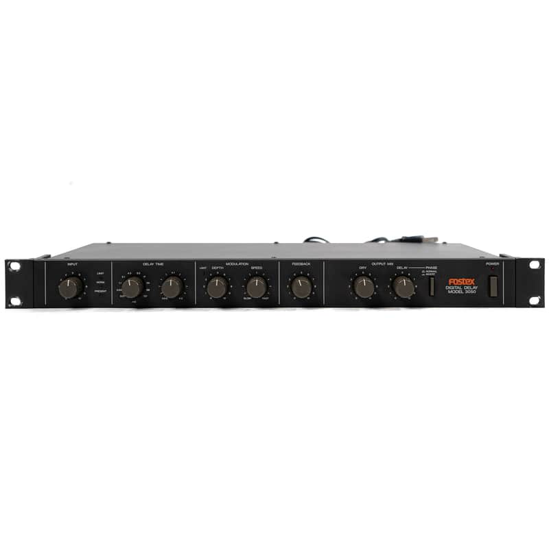 Fostex Model 3050 Digital Delay Effect Processor Rackmount