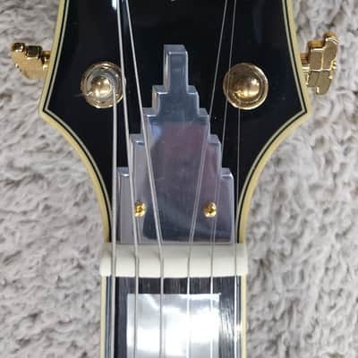 D'Angelico Excel 59 Hollowbody Electric Guitar w/Case, Black DAEX59BLK B-Stock image 6