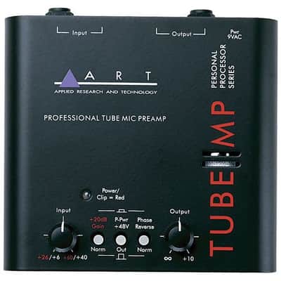 ART TUBEMPUSB "Project Series" Edition, tube preamp w/ limiter, selectable input impedance and USB output image 2