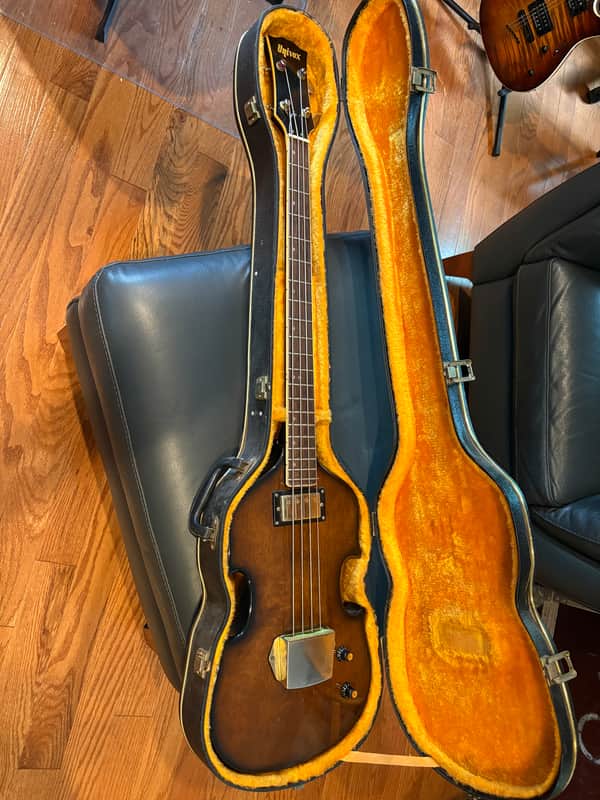 Vintage Univox U1970F Fretted Bass - Thermometer Case