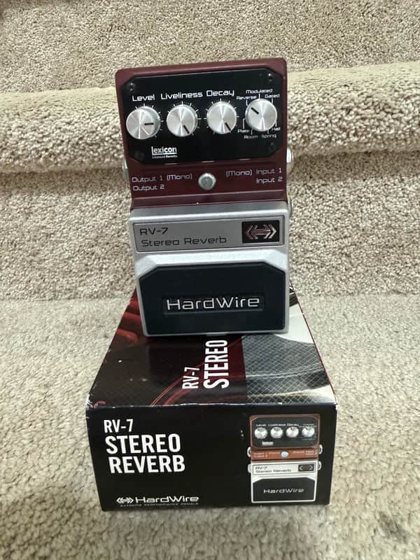 DigiTech Hardwire RV-7 Stereo Reverb