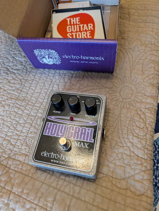 Electro-Harmonix Holy Grail Max Reverb 2014 - Present - Black | Reverb