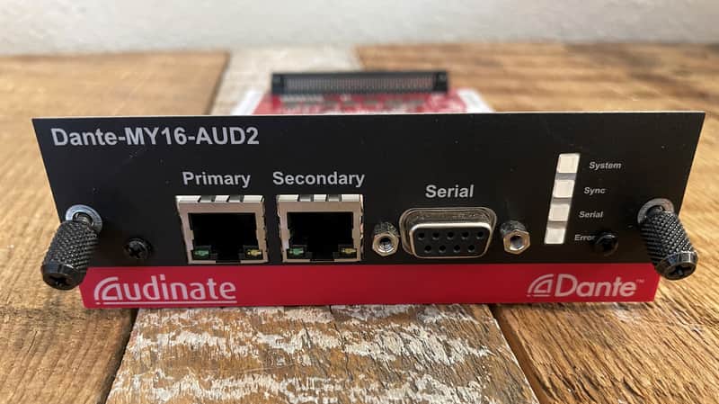 Yamaha M7CL Dante Card DANTE-MY16-AUD2 #3 | Reverb