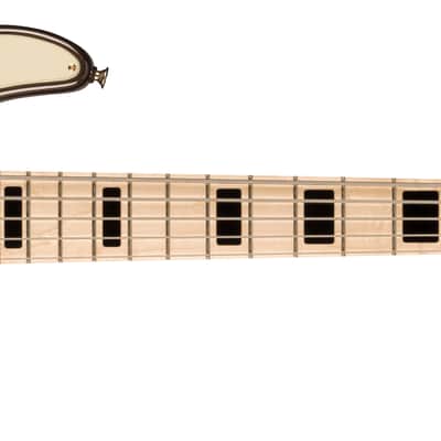 Jackson Adam Blackstone "Gladys" Jackson Pro Series Sig Concert Bass Maple FB Black Stone with Bag image 1