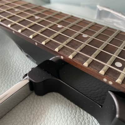 Alp AD-80 Adventure headless electric travel guitar 2021 Black with new updated gig bag image 15