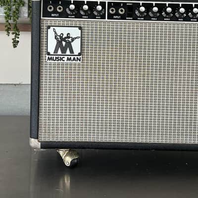 Music Man 210 Sixty-Five 2-Channel 65-Watt 2x10" Guitar Combo 1974 - 1979 - Black image 3