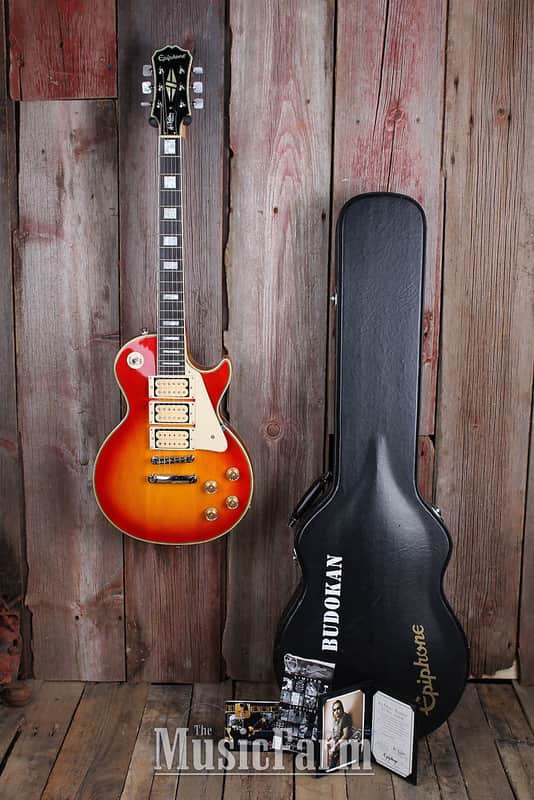 Epiphone Ace Frehley Budokan Les Paul Custom Electric Guitar #618